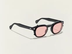 CLIPTOSH MATTE BLACK W/ NEW YORK ROSE TINT 9 CLIPTOSH MATTE BLACK W/ NEW YORK ROSE TINT -Fashion Optical Shop cliptosh color new york rose pos 1