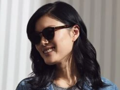 LEMTOSH SUN W/ METAL NOSE PADS -Fashion Optical Shop lemtosh sun alternative fit model pos 2