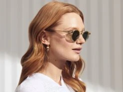 MILTZEN SUN W/ METAL NOSE PADS 21 MILTZEN SUN W/ METAL NOSE PADS -Fashion Optical Shop miltzen sun alternative fit model pos 2