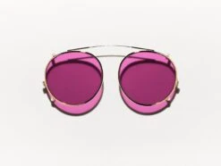 CLIPZEN GOLD WITH CUSTOM MADE TINTS™ -Fashion Optical Shop tint clipzen color purple nurple pos 2