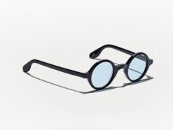 ZOLMAN BLACK WITH CUSTOM MADE TINTS™ -Fashion Optical Shop zolman cmt color bel air blue pos 1