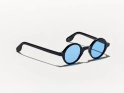 ZOLMAN BLACK WITH CUSTOM MADE TINTS™ -Fashion Optical Shop zolman cmt color celebrity blue pos 1
