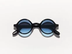 ZOLMAN BLACK WITH CUSTOM MADE TINTS™ -Fashion Optical Shop zolman cmt color denim blue pos 2