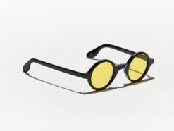 ZOLMAN BLACK WITH CUSTOM MADE TINTS™ -Fashion Optical Shop zolman cmt color mellow yellow pos 1